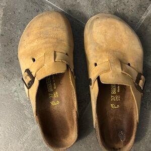 birkenstock boston size eu 37 yellow leather